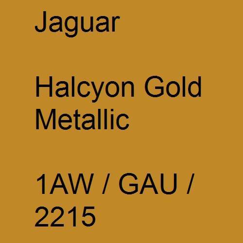 Jaguar, Halcyon Gold Metallic, 1AW / GAU / 2215.